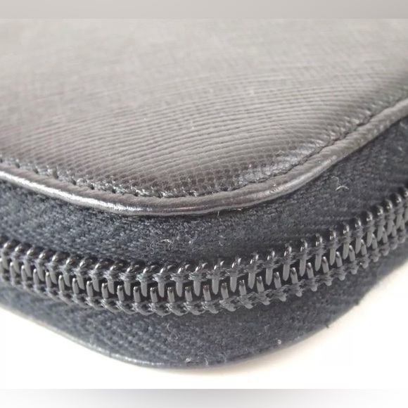 PRADA Saffiano Leather Long Zip Around Wallet 😍🖤 - Picture 14 of 16